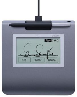 Wacom STU-430 - Unterschriften-Terminal mit LCD Anzeige - 9.6 x 6 cm - elektromagnetisch - kabelgebunden - USB 