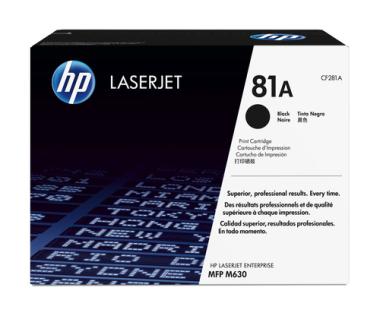 HP Toner CF281A (81A) - Schwarz - Kapazitt: 10.500 Seiten (CF281A) 