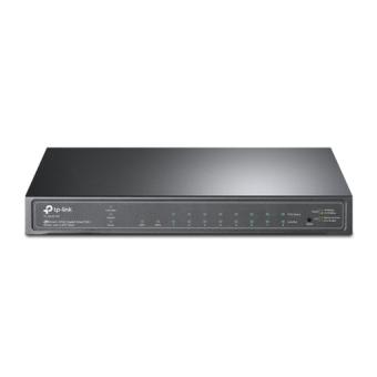 TP-Link TL-SG2210P 8-Port Gigabit Smart PoE Switch with 2 SFP Slots - Switch - managed - 8 x 10/100/1000 + 2 x SFP - Desktop - PoE (53 W) 