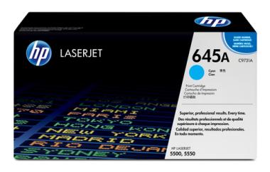 HP Toner C9731A (645A) - Cyan - Kapazitt: 12.000 Seiten (C9731A) 