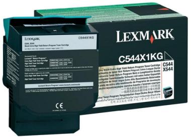 Lexmark Toner C544X1KG - Schwarz - Kapazitt: 6.000 Seiten (C544X1KG) 