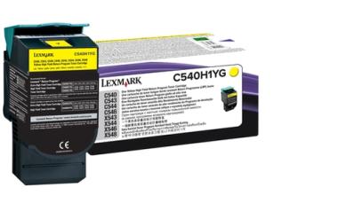 Lexmark Toner C540H1YG - Yellow - Kapazitt: 2.000 Seiten (C540H1YG) 