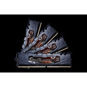 32GB (4x8GB) G.Skill Flare X Black DDR4-3200 CL14 (14-14-14-34) DIMM RAM Kit 