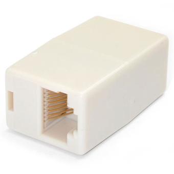 StarTech.com Cat5e RJ45 Modular Inline Coupler - Netzwerkkoppler - RJ-45 (W) - RJ-45 (W) - CAT 5e - beige (Packung mit 10) (RJ45COUP10PK) 