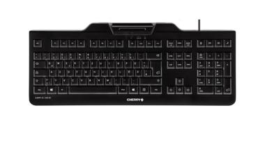 CHERRY KC 1000 SC - Tastatur - Deutsch - Schwarz (JK-A0100DE-2) 