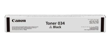 Canon 034 - Schwarz - Original - Tonerpatrone - fr ImageCLASS MF810Cdn, MF820Cdn, imageRUNNER C1225iF (9454B001) 