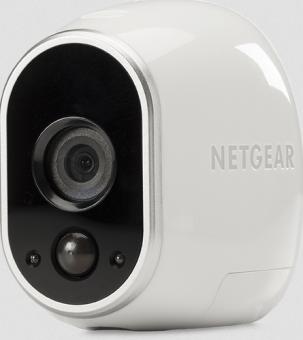 Netgear Arlo VMS3130 Sicherheitssystem Starterset wei mit 1 Kamera und Basisstation 