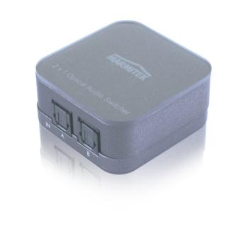 Marmitek Connect TS21 - Kabelsplitter - 100-240V AC @ 50-60Hz - Toslink - 46 mm - 46 mm - 24 mm (08202) 