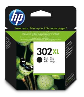 Tinte schwarz Nr. 302XL (F6U68AE) 