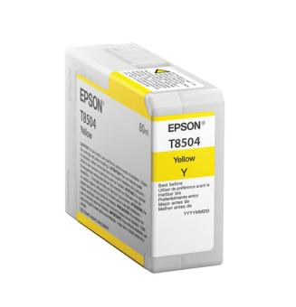 EPSON Singlepack Yellow T850400 UltraChrome HD ink 80ml 