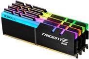 G.Skill TridentZ RGB Series - DDR4 - 128 GB: 4 32 GB - DIMM 288-PIN - 3200 MHz / PC4-25600 - CL16 - 1.35 V - ungepuffert - non-ECC (F4-3200C16Q-128GTZR) 