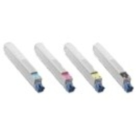 OKI Rainbow Kit - Tonersatz - 1 x Schwarz, Gelb, Cyan, Magenta - 15000 Seiten (43112702) 