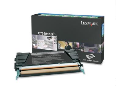 Lexmark 0C734A1KG Toner Schwarz 