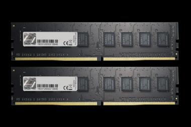 G.Skill Value Series - DDR4 - 16 GB: 2 x 8 GB - DIMM 288-PIN - 2666 MHz / PC4-21300 - CL19 - 1.2 V - ungepuffert - non-ECC (F4-2666C19D-16GNT) 