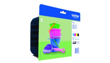 Brother Tintenpatronen LC-221 Multipack (je 1x BK/M/C/Y) 