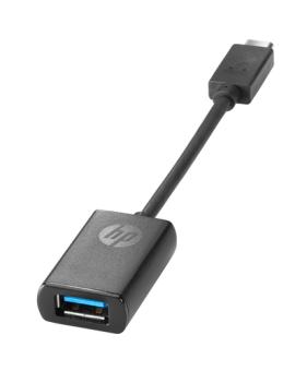 HP - USB-Adapter - USB Typ A (W) bis USB-C (M) - USB 3.0 - 14.08 cm - fr HP 340S G7, Chromebook 14 G6, Elite Slice G2, ProBook 430 G7, 440 G7, 450 G7, ProBook x360 