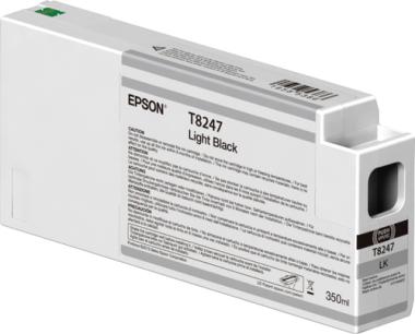 EPSON Singlepack Light Black T824700 UltraChrome HDX/HD 350ml 