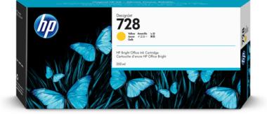 HP 728 Tinte Gelb F9K15A 