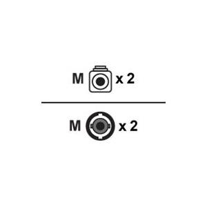 C2G LC-ST 10Gb 50/125 OM3 Duplex Multimode PVC Fiber Optic Cable (LSZH) - Netzwerkkabel - ST multi-mode (M) bis LC Multi-Mode (M) - 30 m - Glasfaser - 50/125 Mikrometer - OM3 - halogenfrei - Aquamarin 