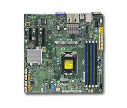 Server MB Super Micro 1xLGA 1151/mATX/2x10Gb LAN   X11SSH-TF ohne OS 