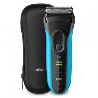 Braun 3045S Foil shaver Trimmer Blau Herrenrasierapparat (131694) 