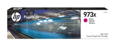 HP 973X - Hohe Ergiebigkeit - Magenta - Original - PageWide - Tintenpatrone - fr PageWide Pro 452dn, 452dw, 477dn, 477dw, 552dw (F6T82AE) 