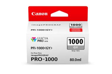 CANON PFI-1000gy Tinte grau Standardkapazitt 80ml 1er-Pack iPF1000 