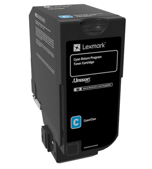 Lexmark 74C20C0 Return Toner Cyan fr CX725 / CS720 / CS725 