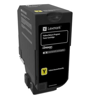 Lexmark - Gelb - Original - Tonerpatrone LCCP, LRP - fr Lexmark CS720de, CS720dte, CS725de, CS725dte, CX725de, CX725dhe, CX725dthe (74C20Y0) 