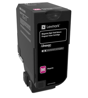 Lexmark - Hohe Ergiebigkeit - Magenta - Original - Tonerpatrone LCCP, LRP - fr Lexmark CX725de, CX725dhe, CX725dthe (84C2HM0) 