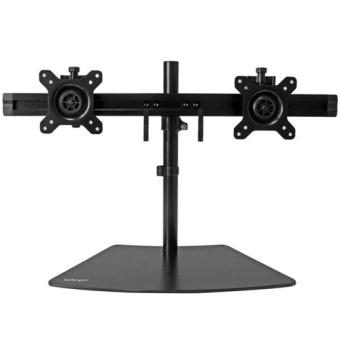 Lexmark StarTech.com Dual Monitor Stand- 2-Display Mount - Verstellbarer Arm fr LCD-Display - Kunststoff, Stahl - Schwarz - Bildschirmgre: 61 cm (24 Zoll) - fr Standfumontage geeignet (ARMBARDUO) 