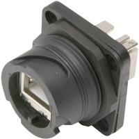 Telegrtner STX V1 RJ45-Steckerset Kunststoff Variante 1 Kupplung, Einbau Pole: 8P8C J80020A0003 Schwarz J80020A0003 1 (J80020A0003) 