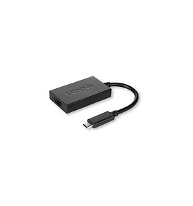 Lenovo USB C to HDMI Plus Power Adapter - Externer Videoadapter - USB Type-C - HDMI (4X90K86567) 