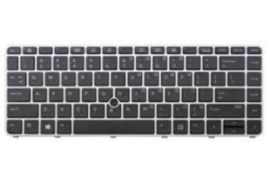 HP - Ersatztastatur Notebook - Deutsch - fr EliteBook 745 G3, 745 G4, 840 G4, 840r G4 