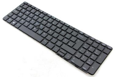 HP Pointstick - Ersatztastatur Notebook - hinterleuchtet - Layout fr Grobritannien 