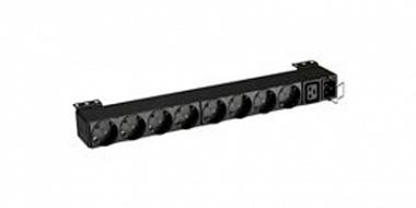 Eaton FlexPDU - Stromverteilungseinheit (Rack - einbaufhig) - Wechselstrom 220-240 V - 3000 VA - Eingabe, Eingang IEC 320 EN 60320 C20 16A - Ausgangsbuchsen: 9 - 1U - 48,3 cm (19 Zoll) (EFLX8D) 