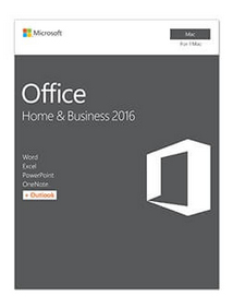 Microsoft Office for Mac Home and Business 2016 - Box-Pack - nicht-kommerziell - ohne Medien - Mac - Franzsisch - Eurozone 