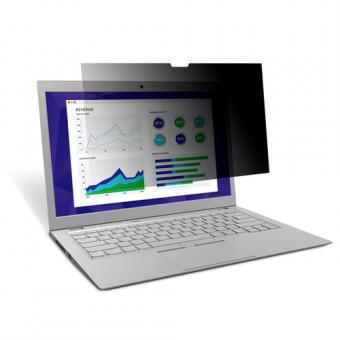 3M PF125W9E Blickschutzfilter Standard fr Laptop 34,2cm Standard (entspricht 12.5 Zoll Standard) 16:9 - Nur fr Laptops mit randlosem Display (7100095967) 