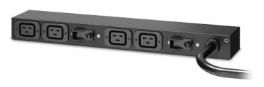 APC Schneider APC Basic Rack PDU AP6032A - Stromverteilungseinheit (Rack - einbaufhig) - Wechselstrom 200-240 V - Eingabe, Eingang IEC 309 EN 60309 32A - Ausgangsbuchsen: 4 (IEC 320 EN 60320 C19 16A) - 3.65 m (AP6032A) 
