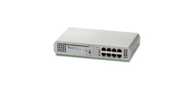 Allied Tel. Switch 8x GE AT-GS910/8E 8x 10/100/1000T ext.PSU 