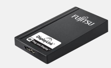 Fujitsu - DisplayPort-Adapter - DisplayPort bis 9-polig USB Typ A (DisplayPort 1,2) - fr ESPRIMO D556/, D956/M (International Energy Star Program), P956/E94+ (S26391-F6099-L500) 