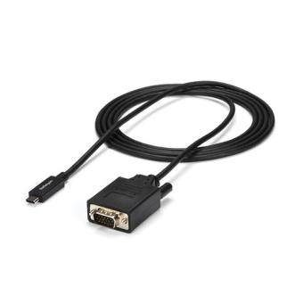 StarTech.com USB-C auf VGA Adapterkabel - USB Typ-C auf VGA Konverter / Adapter - 1920x1200 - Externer Videoadapter - USB Type-C - VGA - Schwarz (CDP2VGAMM2MB) 