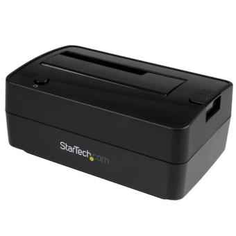StarTech.com Dockingstation fr 2,5 / 3.5 Zoll SATA Laufwerke - USB 3.1 (USB-A, USB-C) oder eSATA - USB A und USB C Kabel enthalten - HDD-Dockingstation - Buchten: 1 - 6.4 cm, 8.9 cm (2.5 Zoll, 3.5 Zoll) - SATA 6Gb/s - 600 MBps - eSATA, USB 3.1 (Gen 2) -  