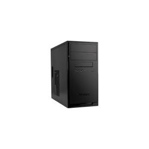 Antec New Solution NSK3100 - Midi Tower - mini ITX / micro ATX - ohne Netzteil - mattschwarz (0-761345-93100-7) 