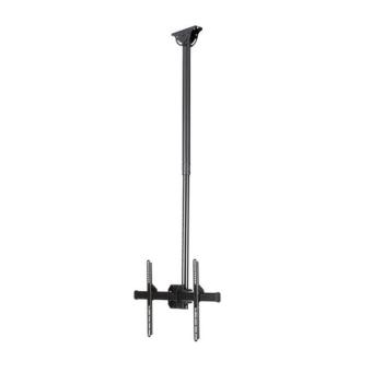 StarTech.com Flachbildschirm Deckenhalterung - fr 81,30cm (32 Zoll) bis 177,80cm (70 Zoll) LCD, LED oder Plasma TV - schwenkbar fr gewlbte Decken - Deckenhalterung fr Plasma/LCD/TV - Schwarz - Bildschirmgre: 81.3-177.8 cm (32 Zoll-70 Zoll) 