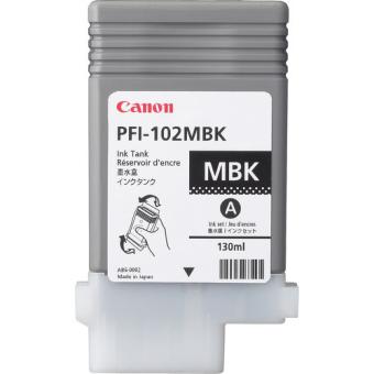 Tinte Matt-Schwarz PFI-102MBK 