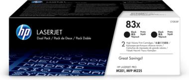 HP 83X Original LaserJet Toner Schwarz High Yield (2-pack) 