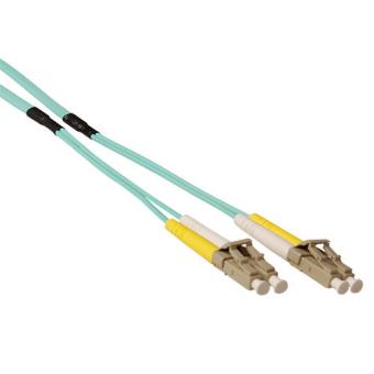 ACT 30 meter Multimode 50/125 OM3 duplex ruggedized fiber cable with LC connectors. Lc-lc 50/125 om3 rugged 30m (RL5103) 