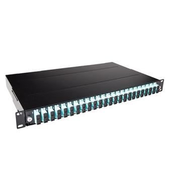 ACT Fiber panel 24 x duplex SC singlemode OS2. Type: Fiber panel 24 x duplex SC singlemode OS2 (FA2038) 