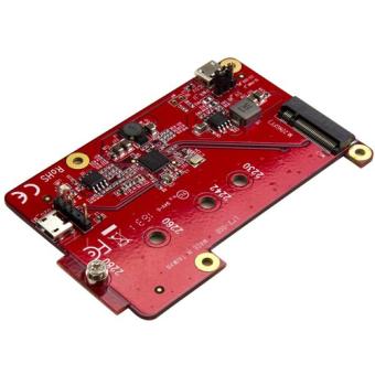 STARTECH.COM USB auf M.2 SATA Konverter fr Raspberry Pi und Entwicklungsboards - M.2 NGFF SATA SSD Adapter 
